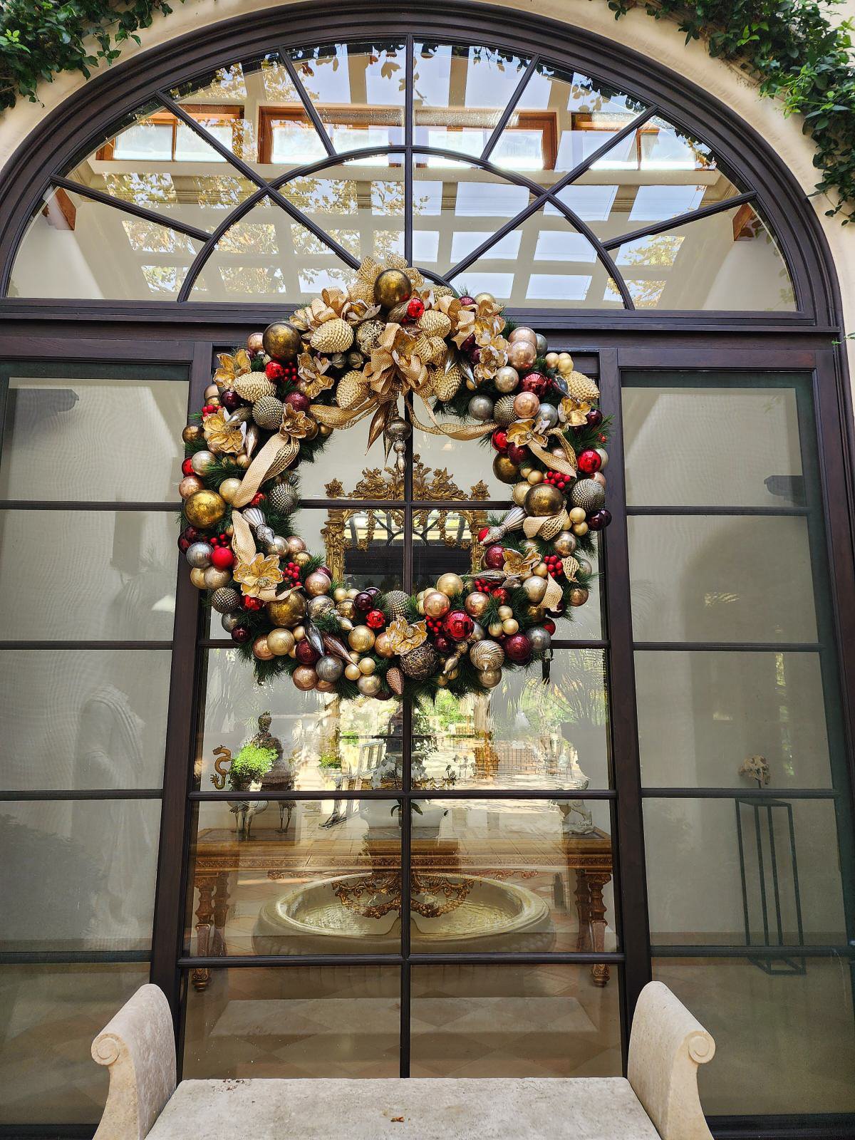  [xmas decor] [wreath] 