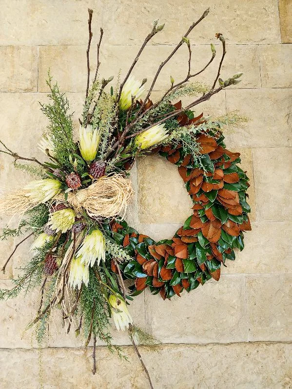  [wreath] 