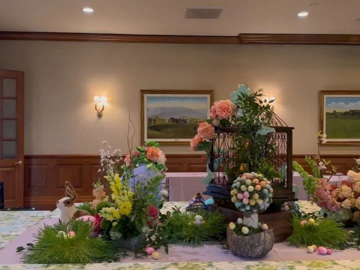 Another Easter installation at one of our beloved clubs🪺🐇

#easter #floraldesign #springtime #wabbit