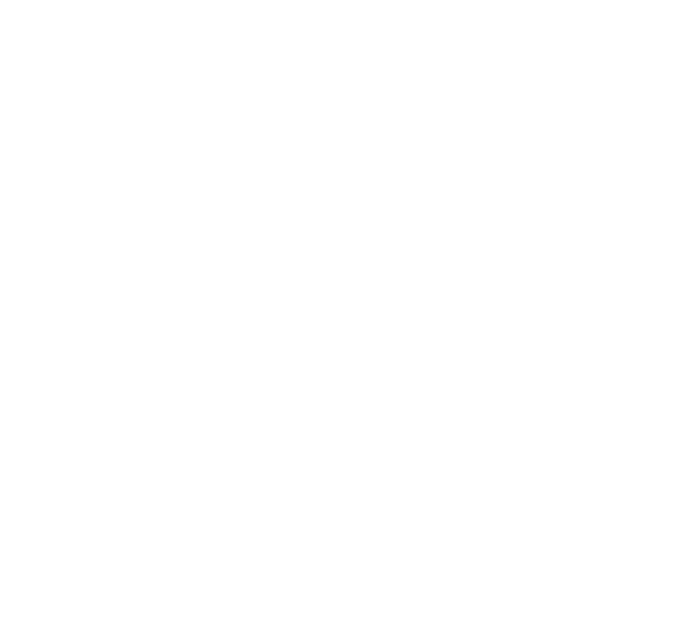 Icon of two trees with stylized branches and trunks, outlined in white on a black background.