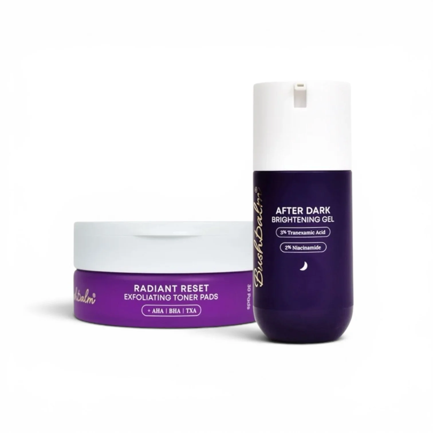 Bushbalm The Overnight Brightening Routine