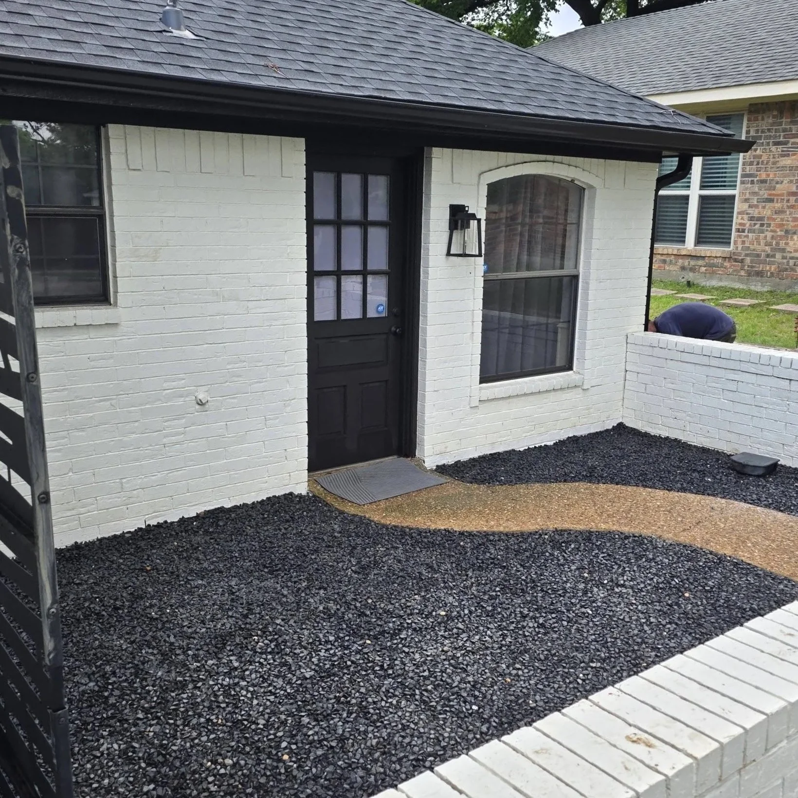 Decorative rockscaping
