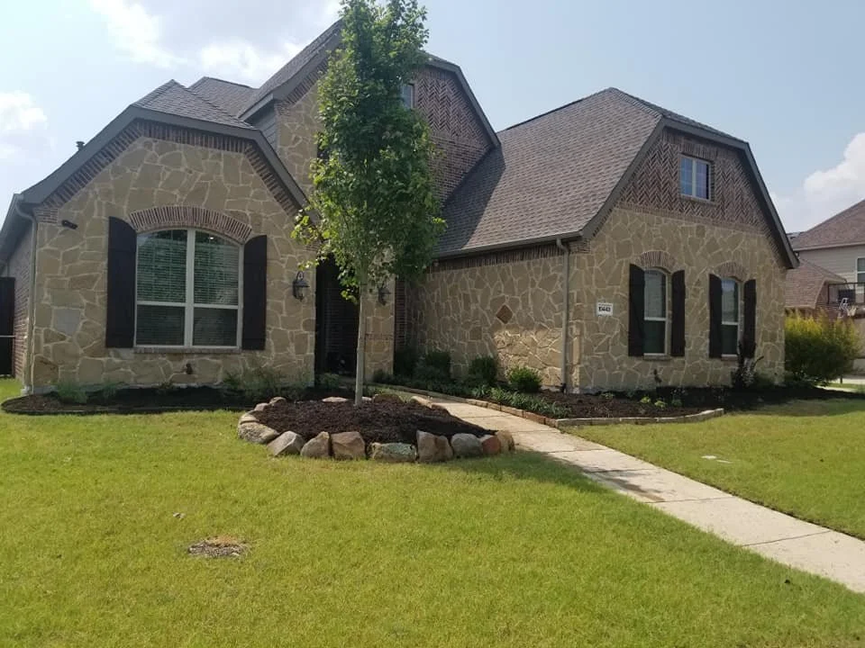 Sod, turf, and sprinklers
