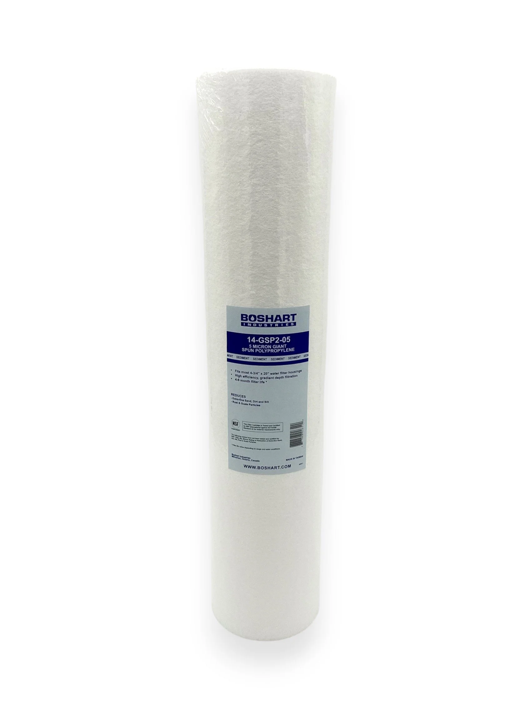 5 Micron Sediment Filter - 4.5" x 20"