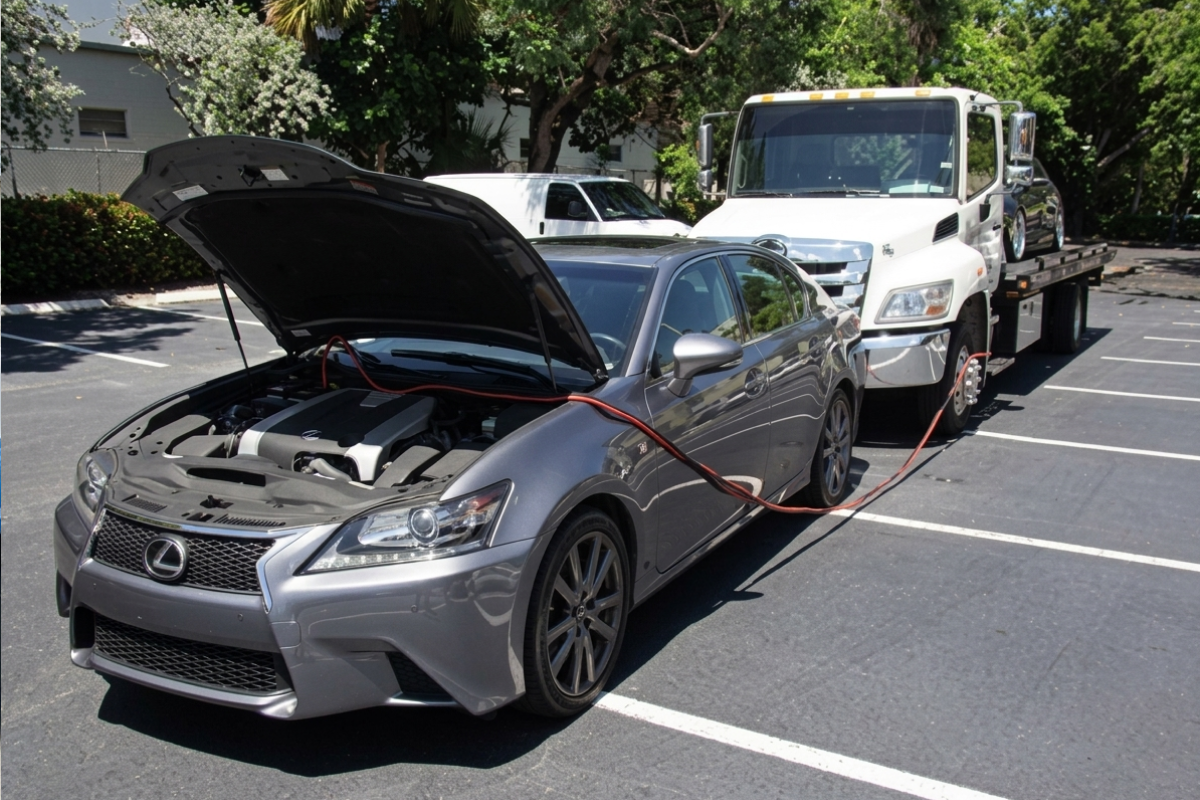 What Happens If Your Car Won’t Start in a Parking Lot?