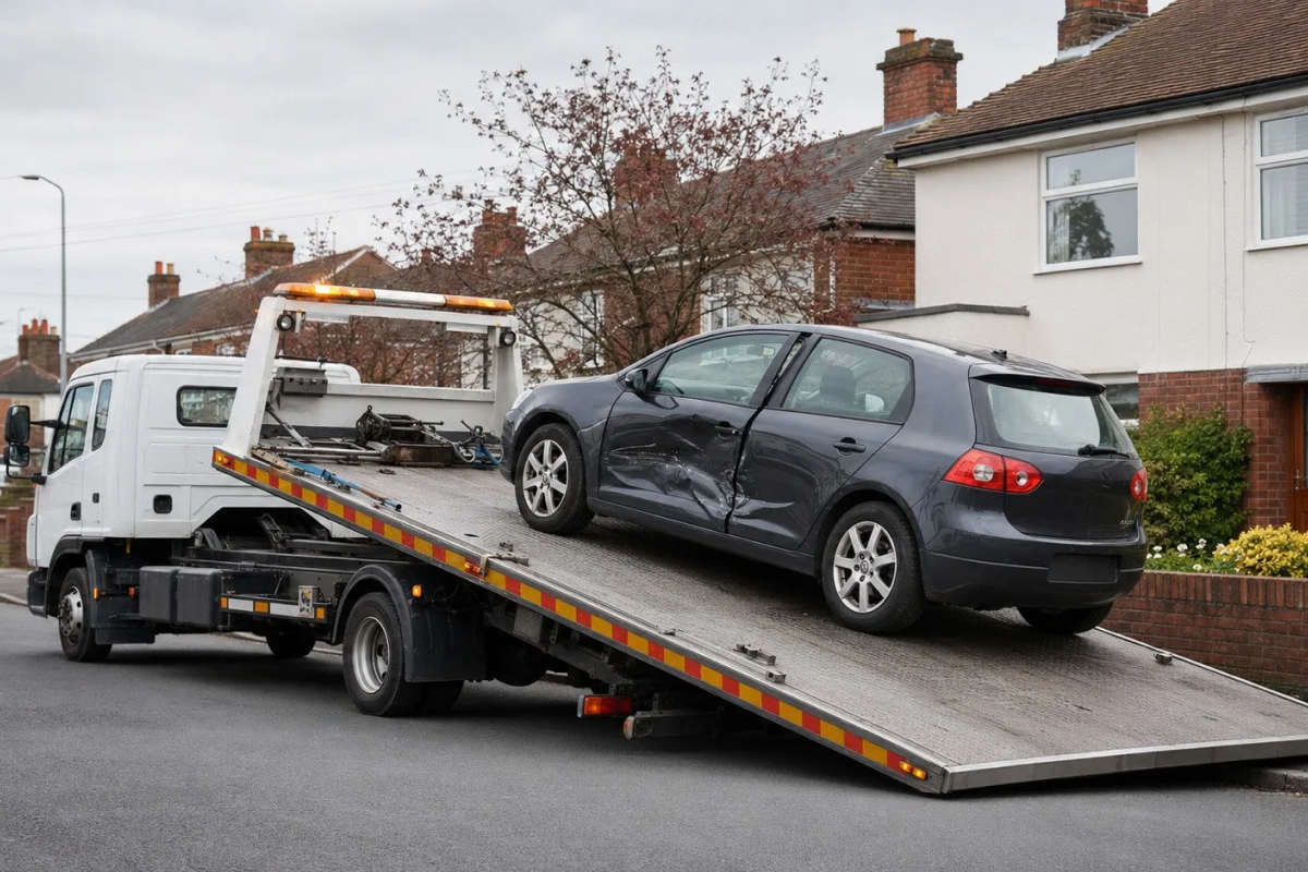 What Happens When a Tow Truck Arrives at Your Location?