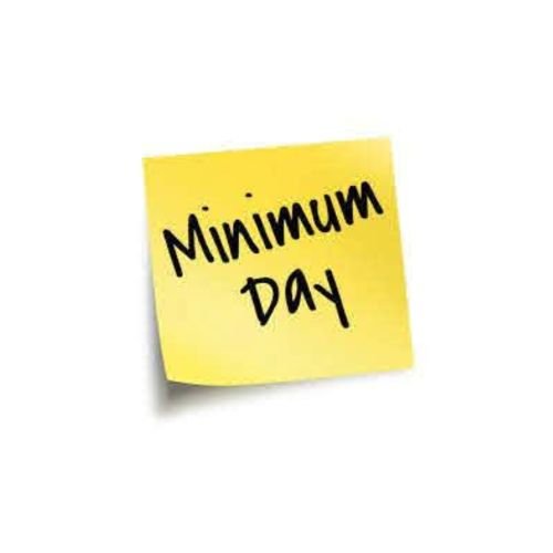 Minimum Day / PD Staff