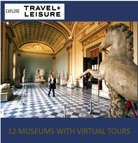 travel and leisure virtual museum trips