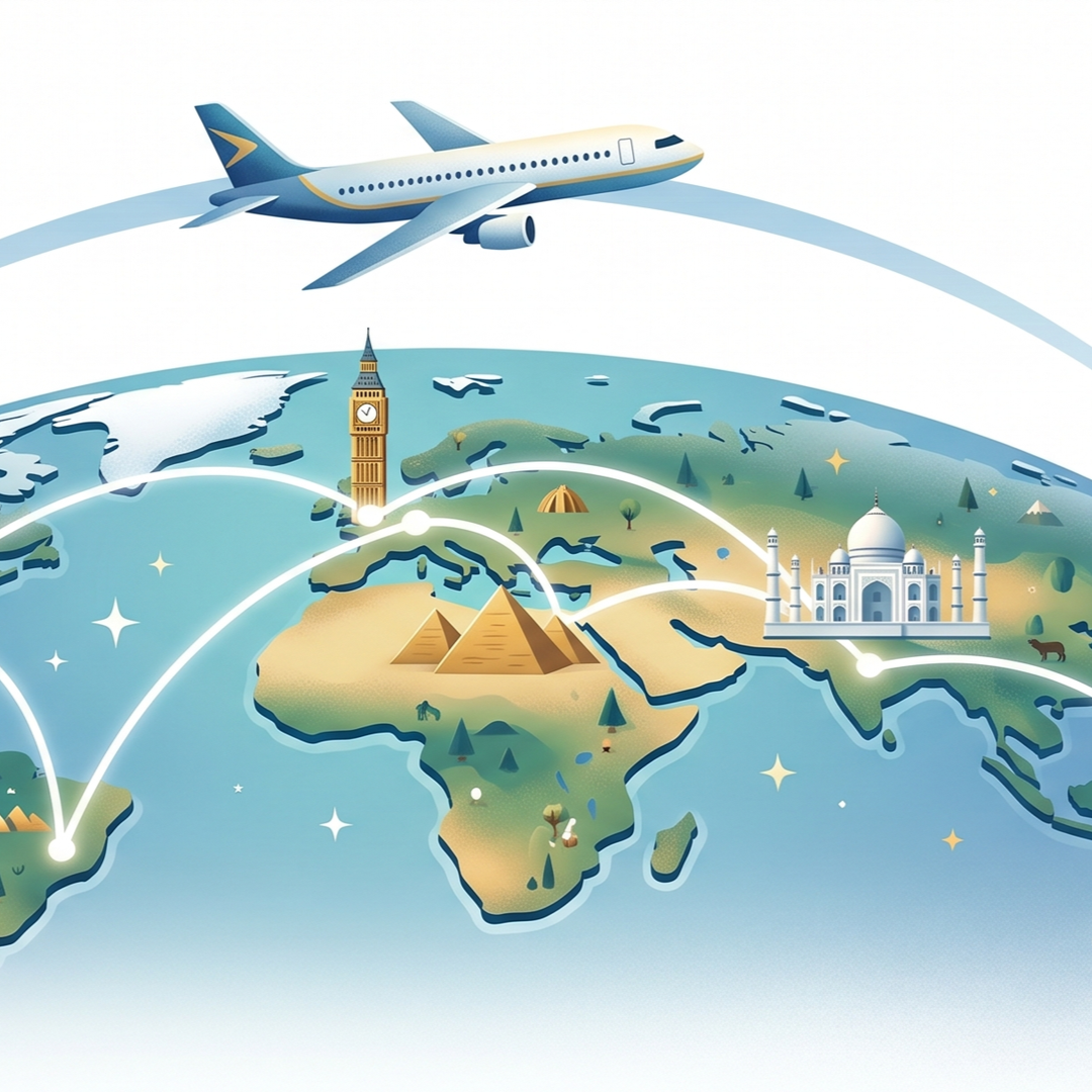 Round-The-World Trip Planning