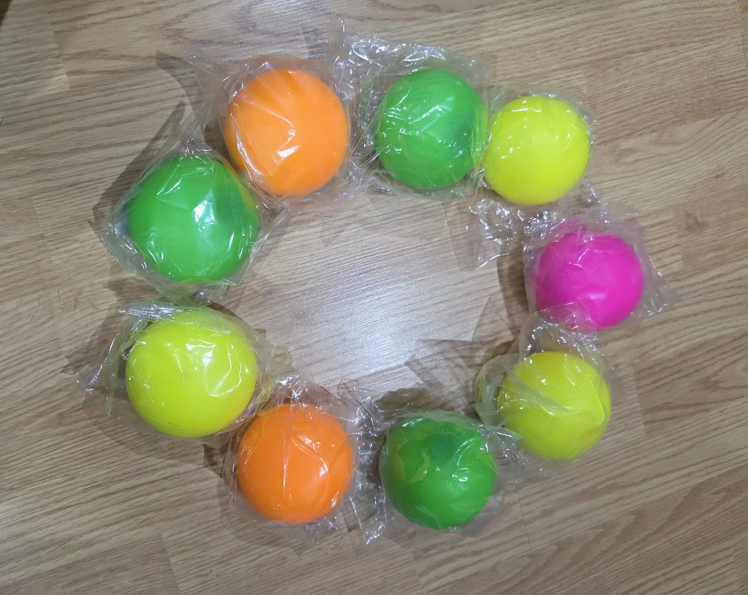 Neon Squishy Ball