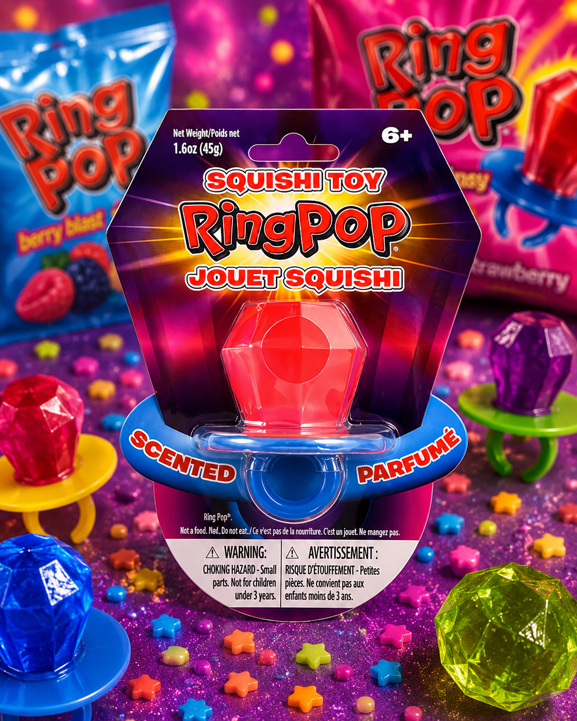 Scented Ring Pop Squishy Toy