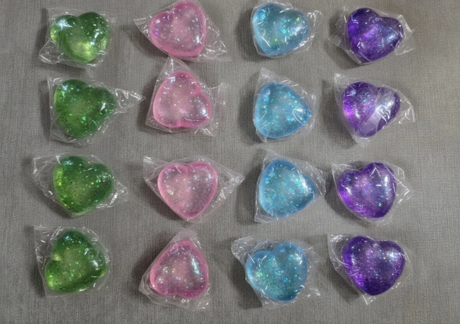 Glittering Heart Squishy