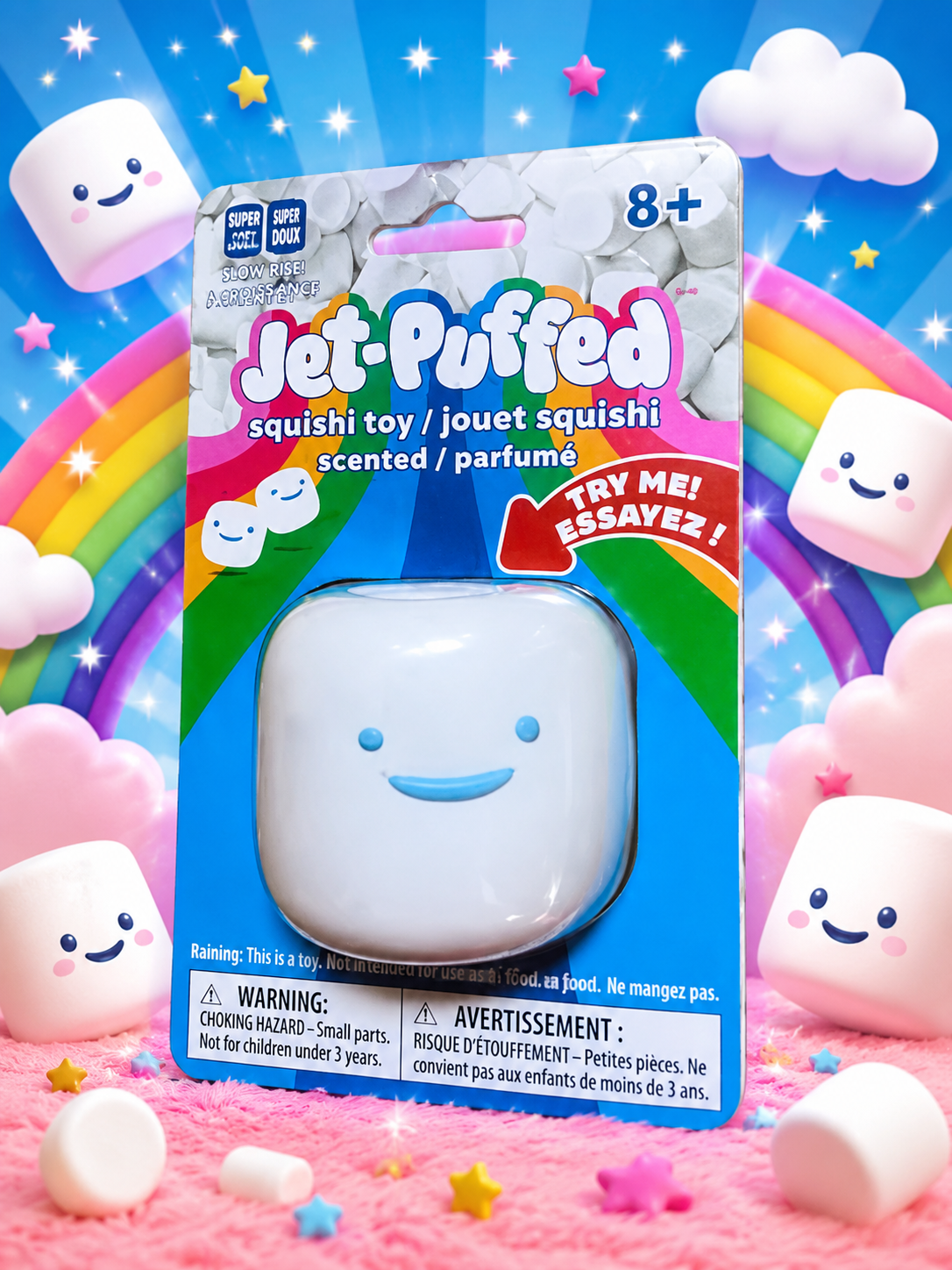 Scented Jet-Puffed Marshmallow Squishy