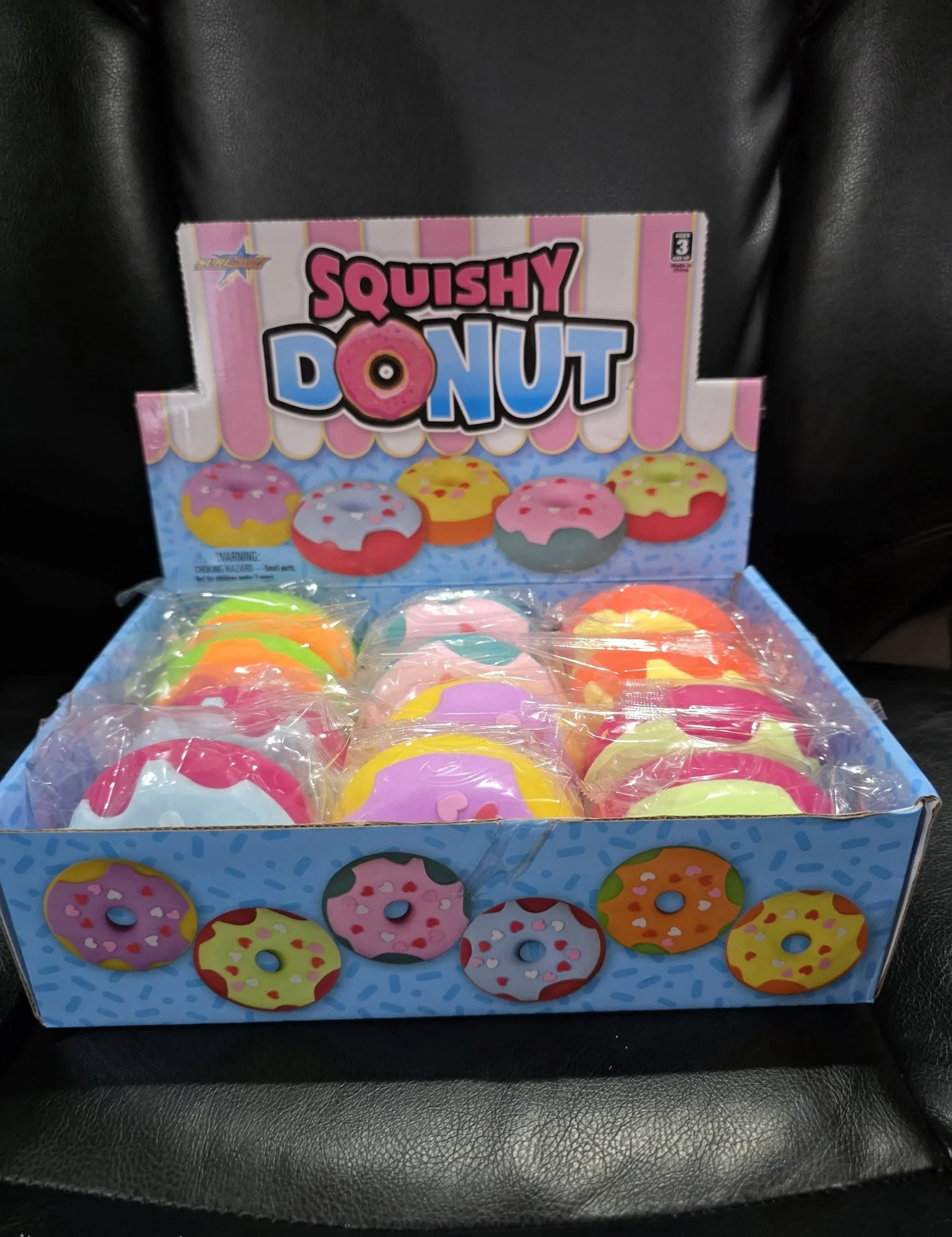 Donut Delights Squishy with Removable Frosting