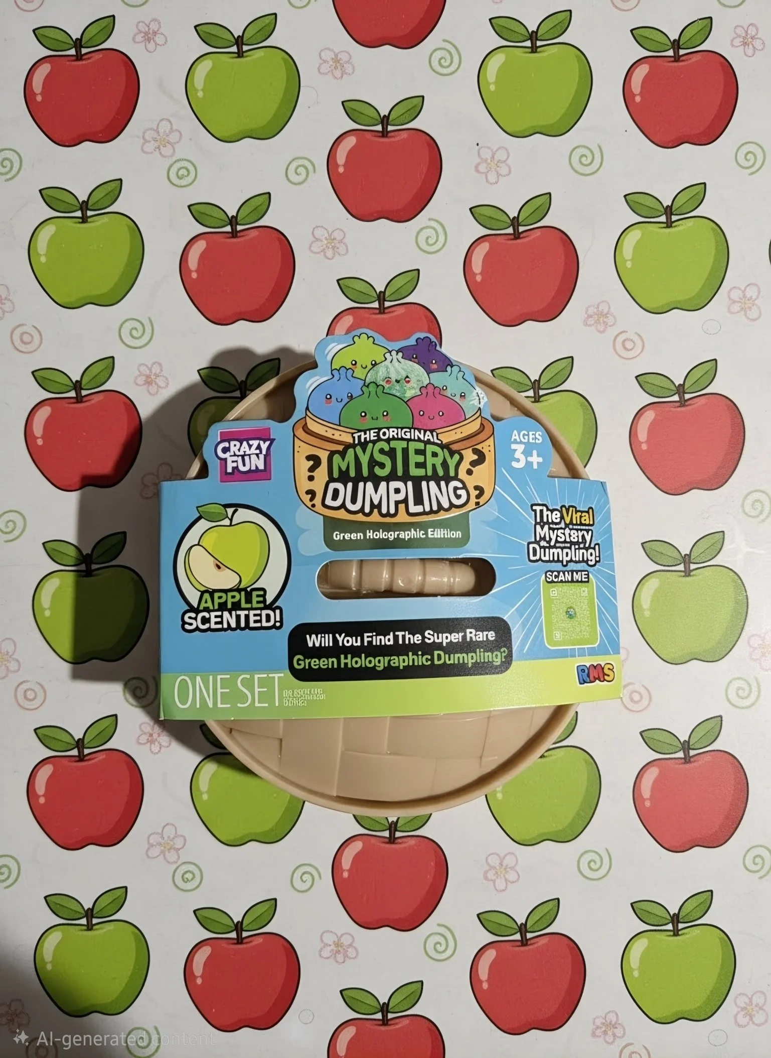 RMS® Crazy Fun™ - Mystery Dumpling: Green Holographic Edition - Scented