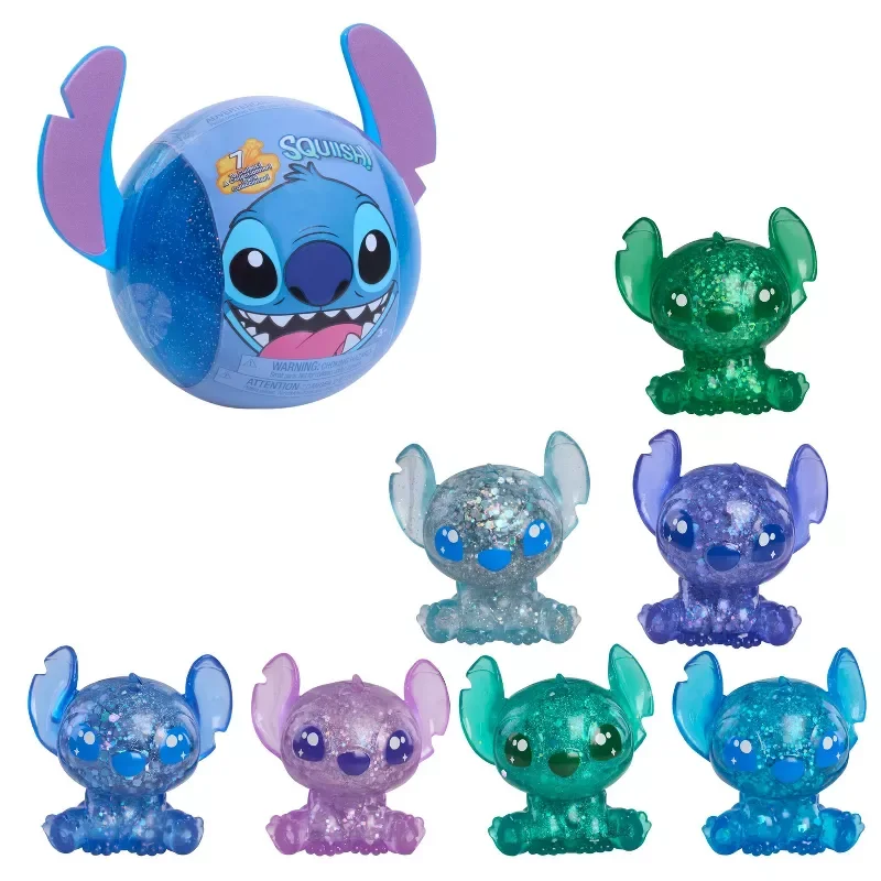 Disney Stitch Squish-a-Stitch Collectible Figures 2