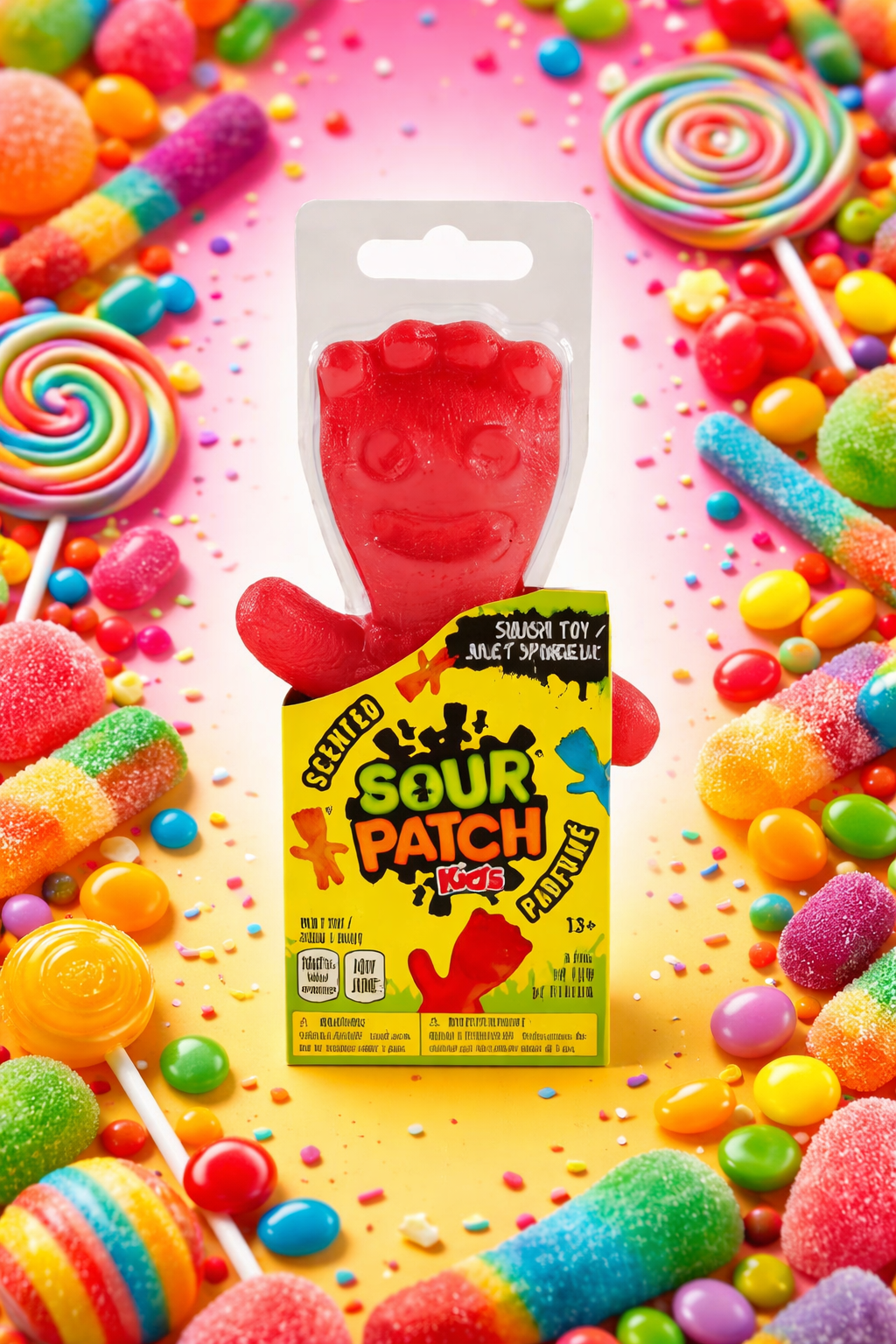 Scented Sour Patch Kids Squishy Toy