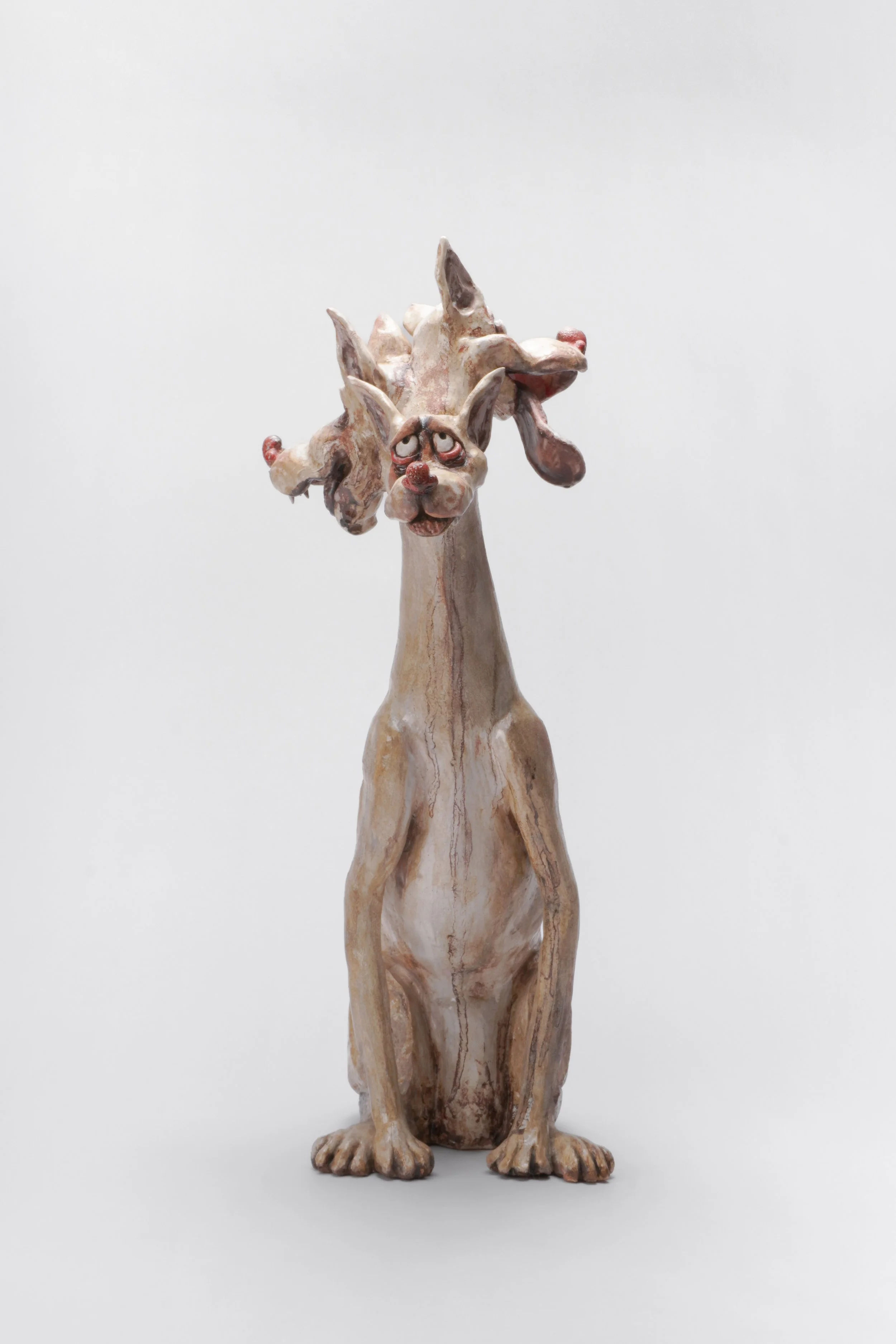 Perro Chafa. ceramic. 2025. Photo credit Justin Akioka