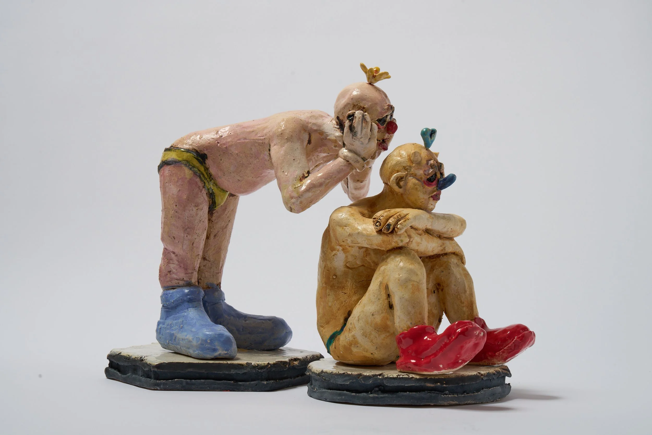 Moral Support. ceramic. 2025. Photo credit Andrew Castaneda 