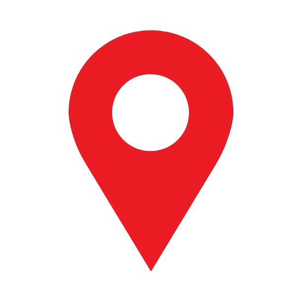 Red map marker pin icon.