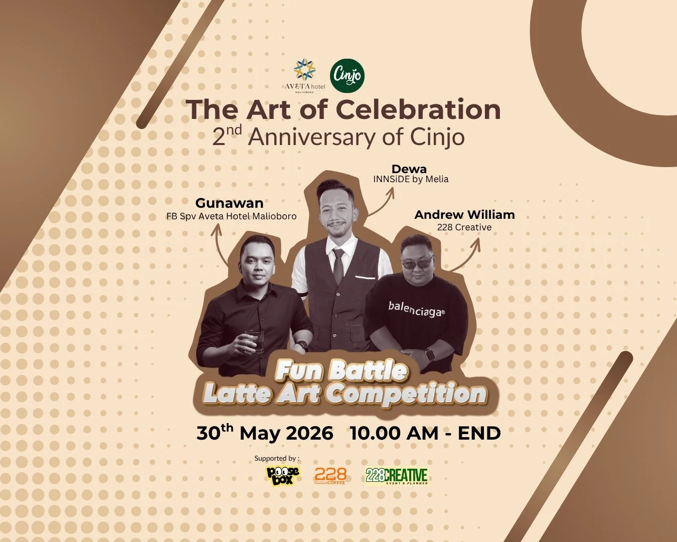 The Art of Celebration 2nd Anniversary of Cinjo