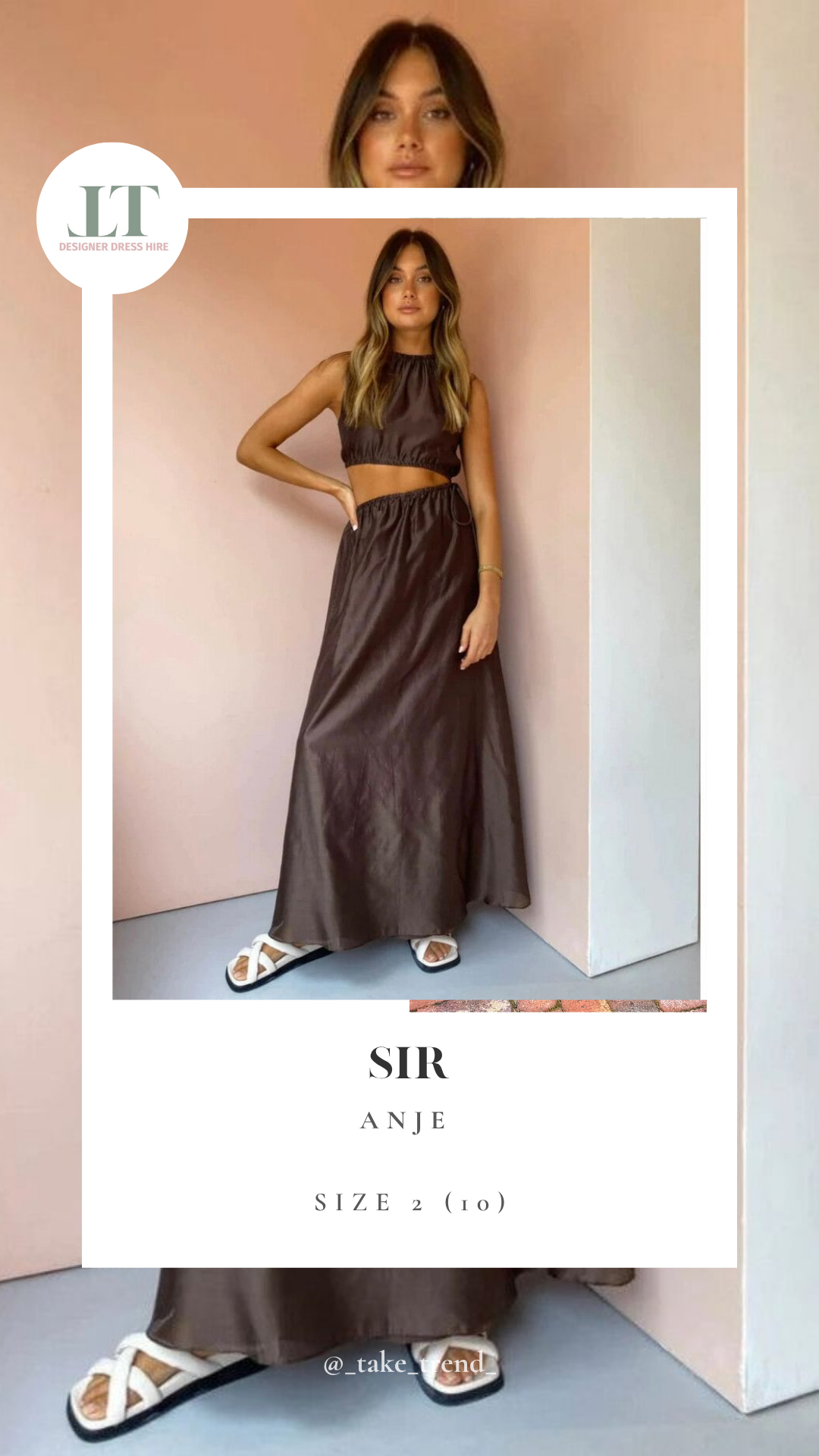 SIR — Anje
