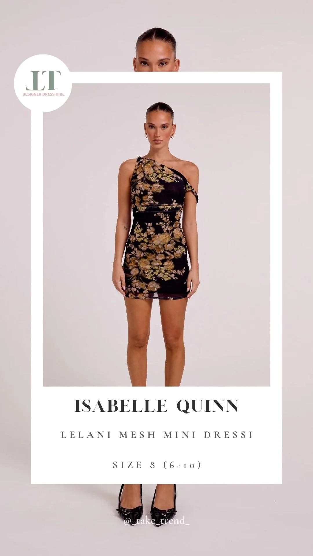 ISABELLE QUINN — Lelani Mesh Mini Dress