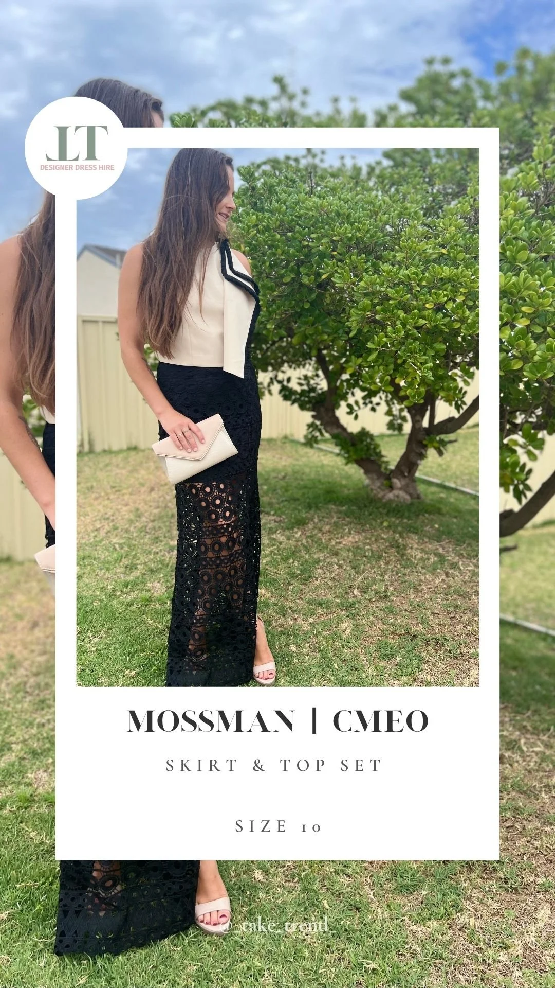 MOSSMAN | CMEO — Skirt & Top Set