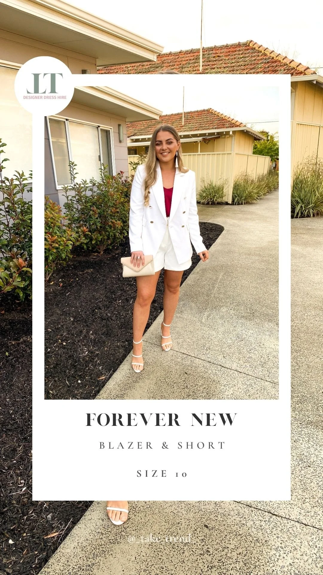 FOREVER NEW — Blazer & Short