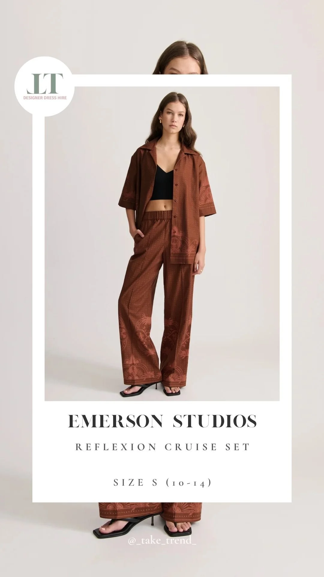 EMERSON STUDIOS — Reflexion Cruise Set