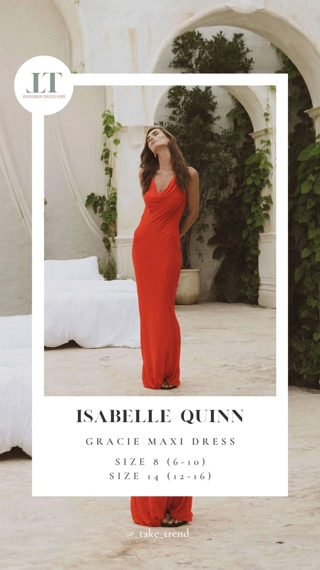 ISABELLE QUINN — Gracie Maxi Dress