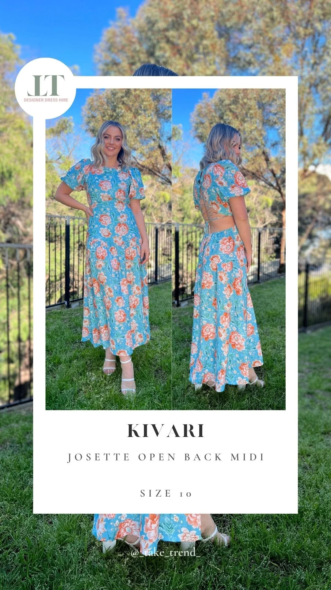KIVARI — Josette Open Back Midi