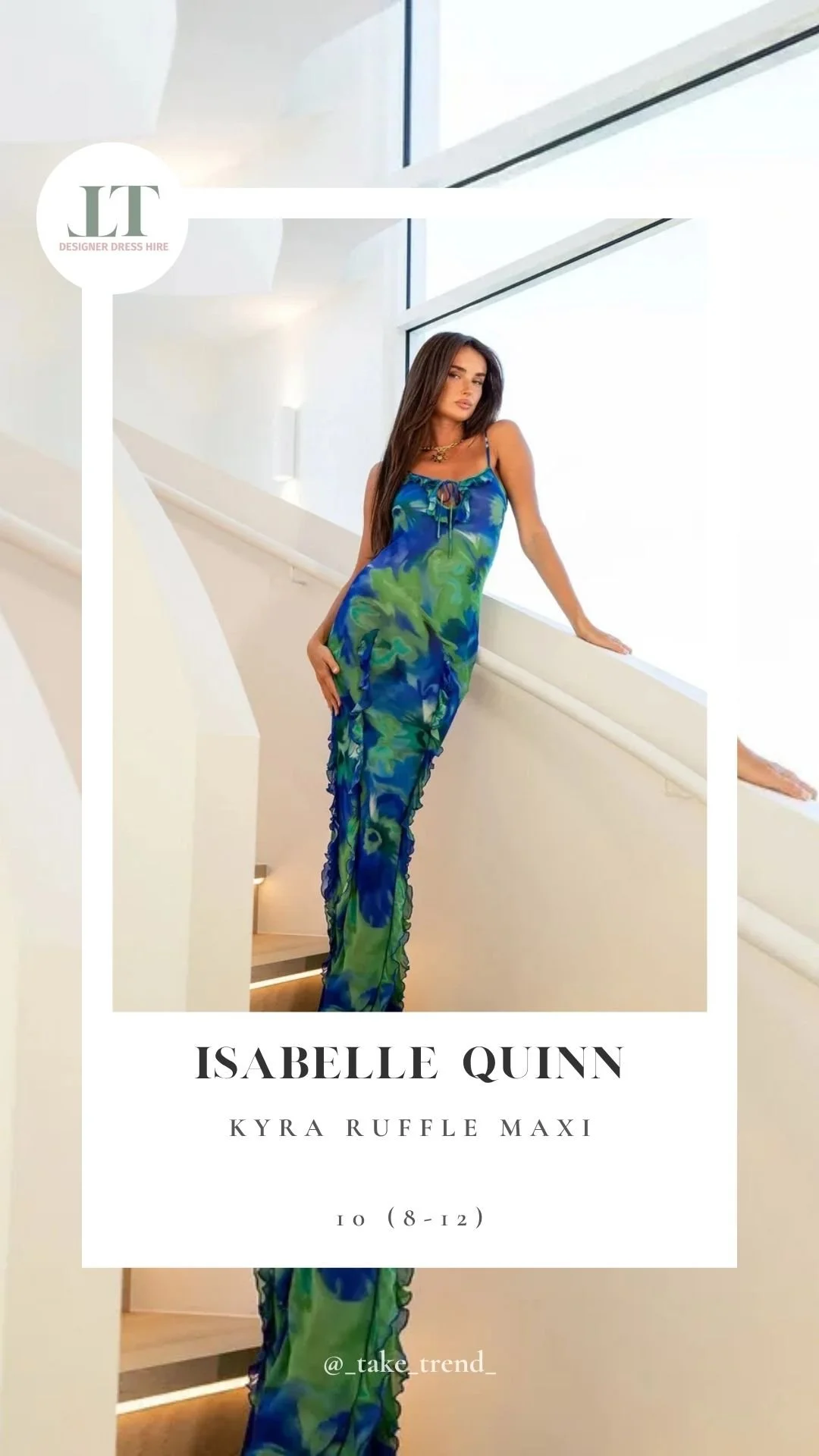 ISABELLE QUINN — Kyra Ruffle Maxi