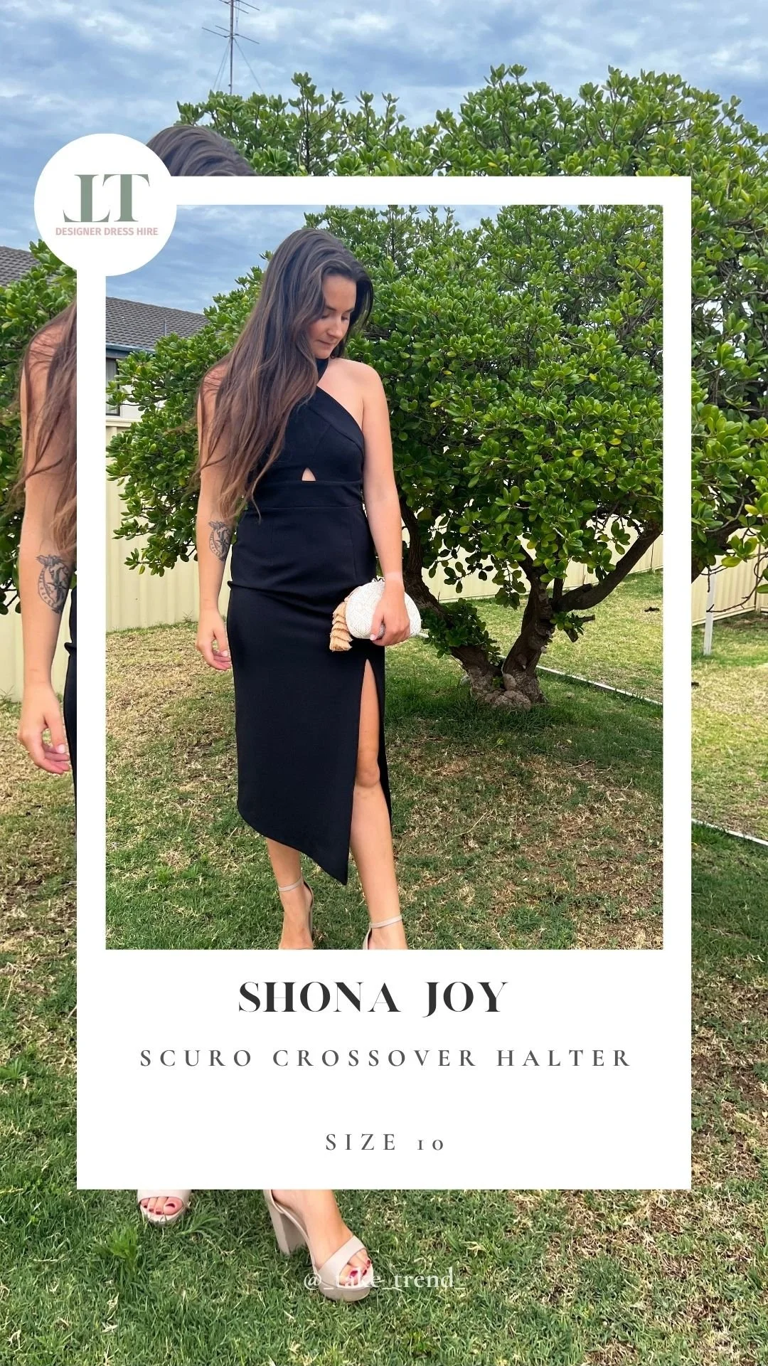 SHONA JOY — Scuro Crossover Halter