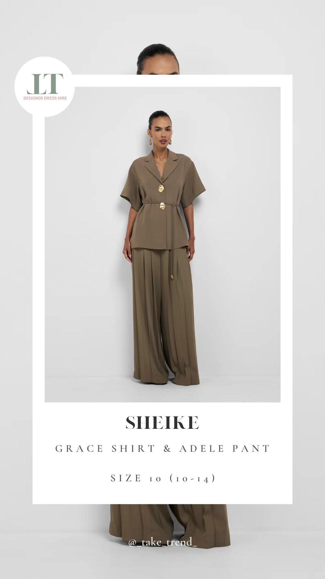 SHEIKE — Grace Shirt & Adele Pant
