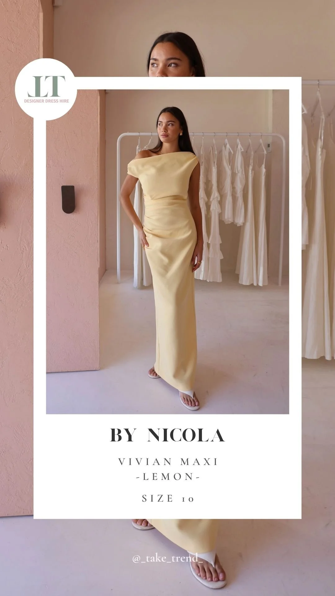 BY NICOLA — Vivian Maxi — Lemon