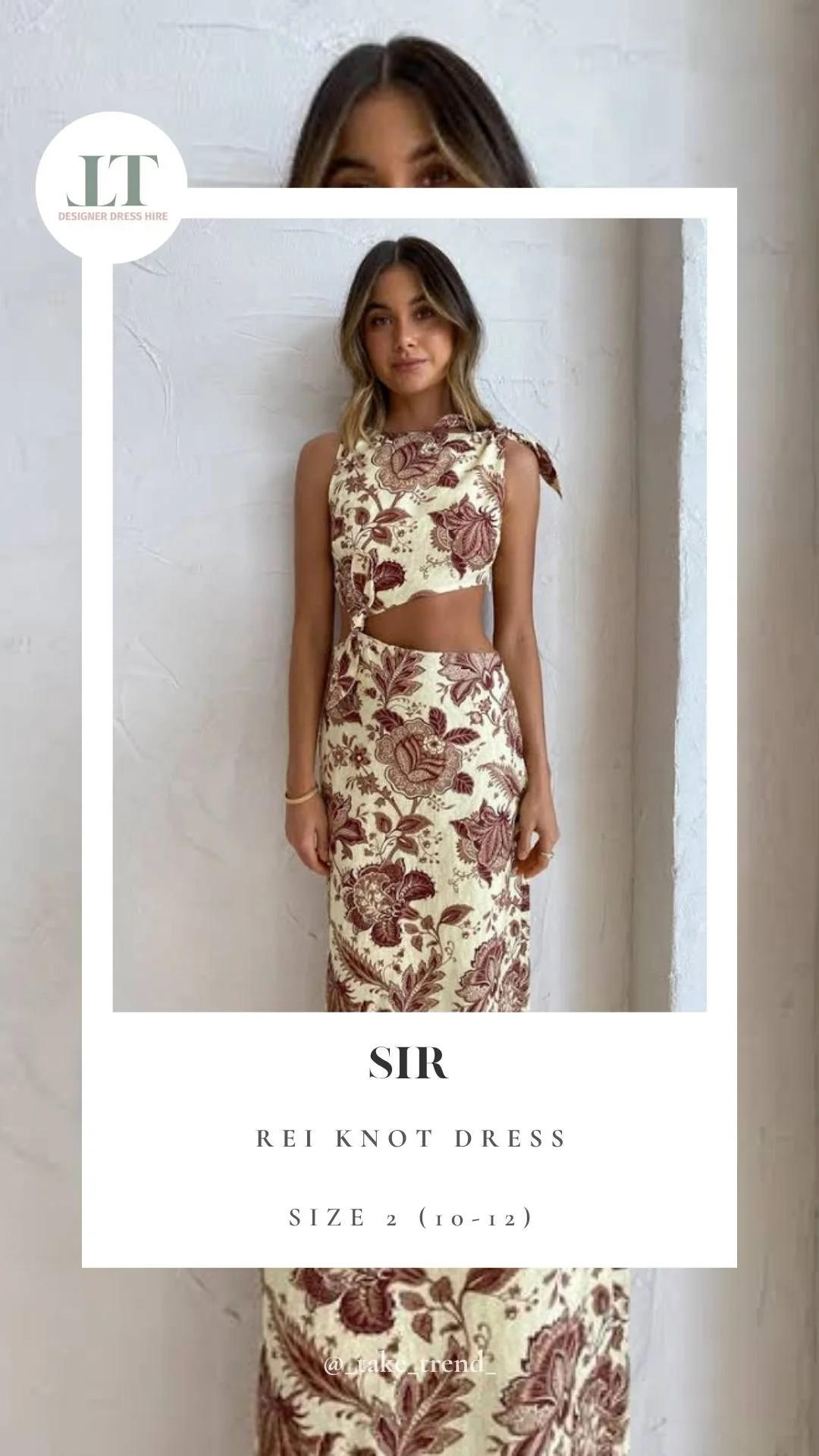 SIR — Rei Knot Dress