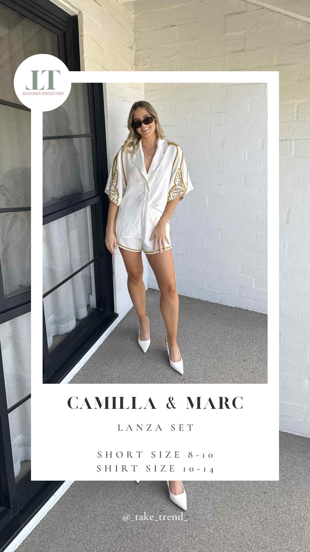 CAMILLA & MARC — Lanza Set
