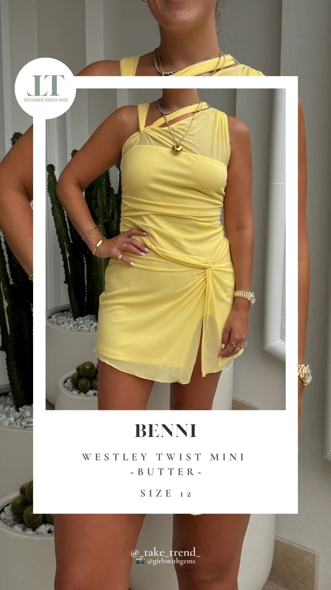 BENNI — Westley Twist Mini — Butter
