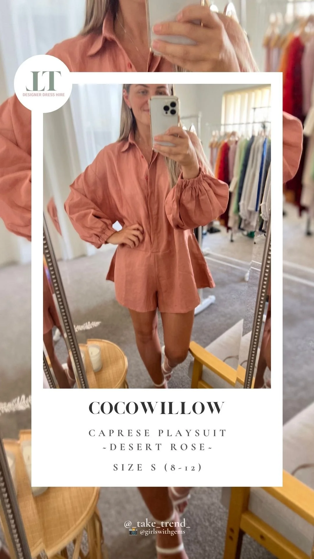 COCOWILLOW - Caprese Playsuit