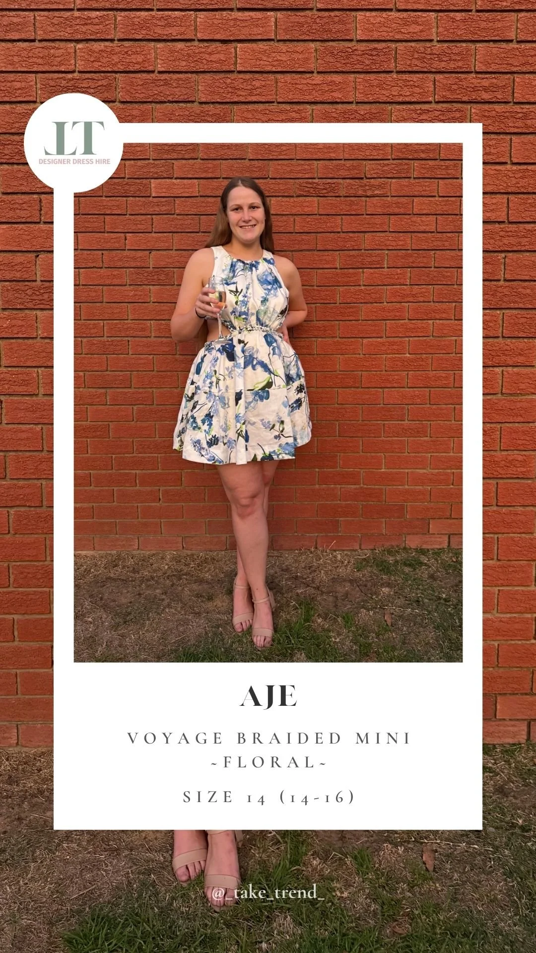 AJE — Voyage Braided Mini — Floral
