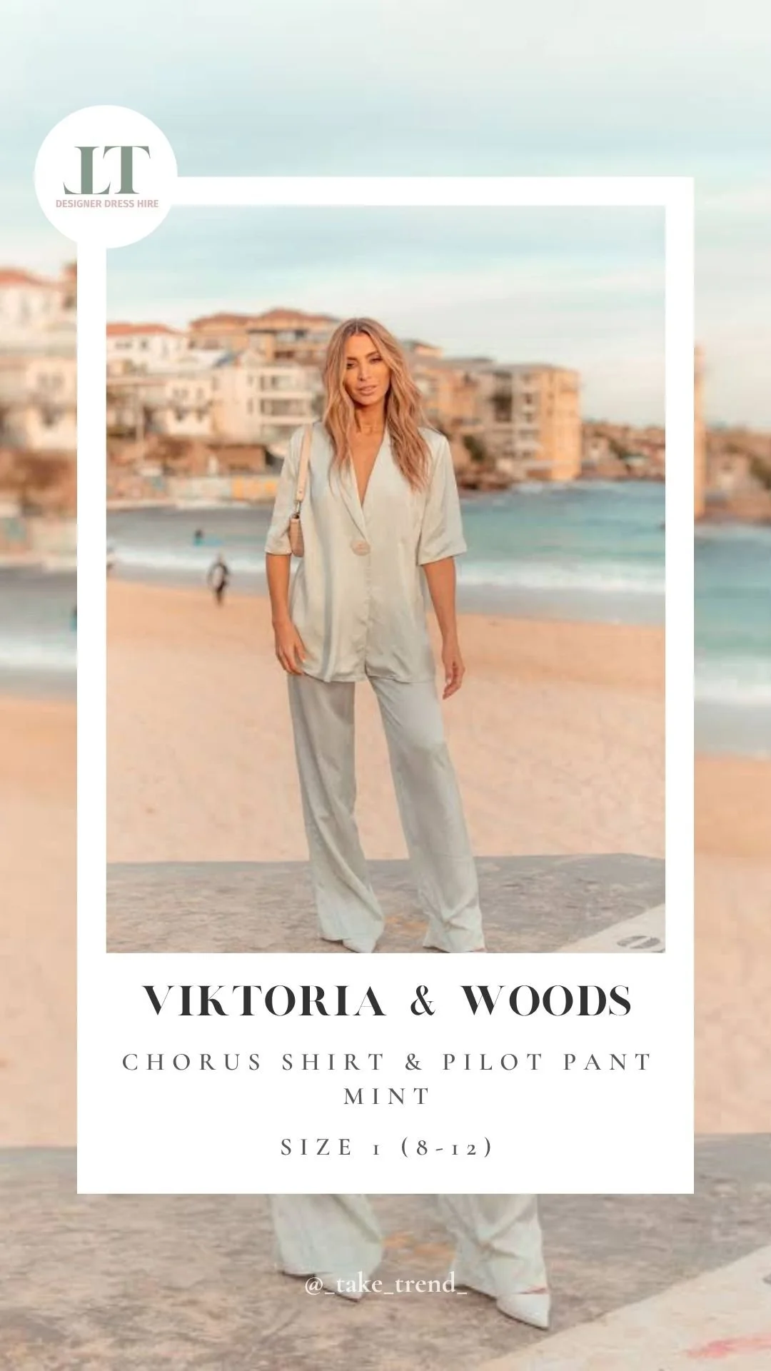 VIKTORIA & WOODS — Chorus Shirt & Pilot Pant — Mint