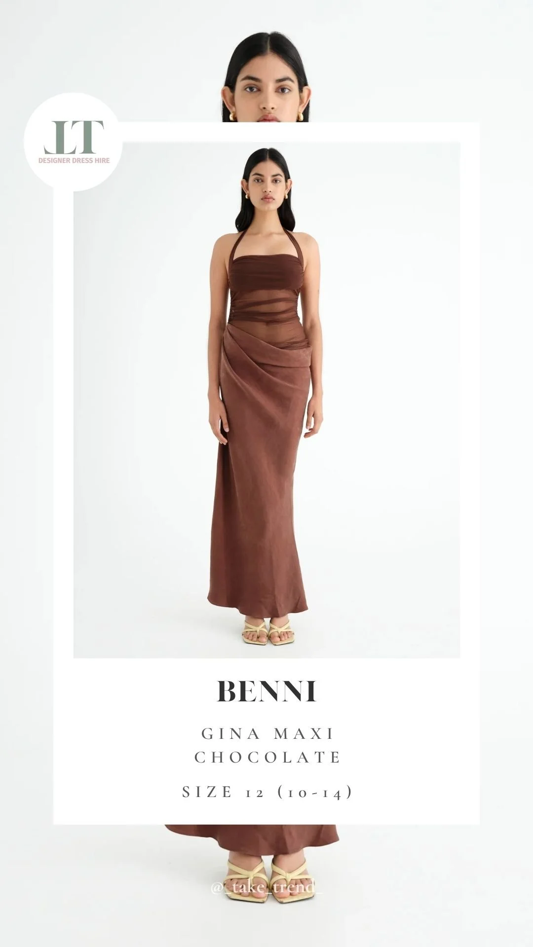 BENNI — Gina Maxi — Chocolate