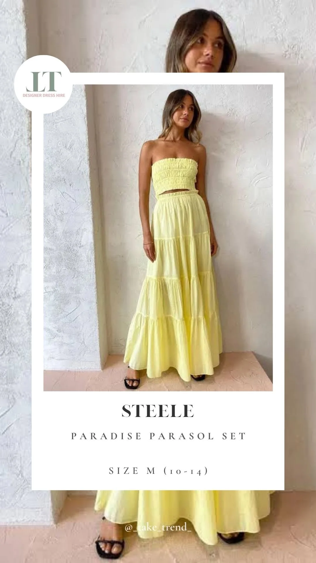 STEELE — Paradise Parasol Set