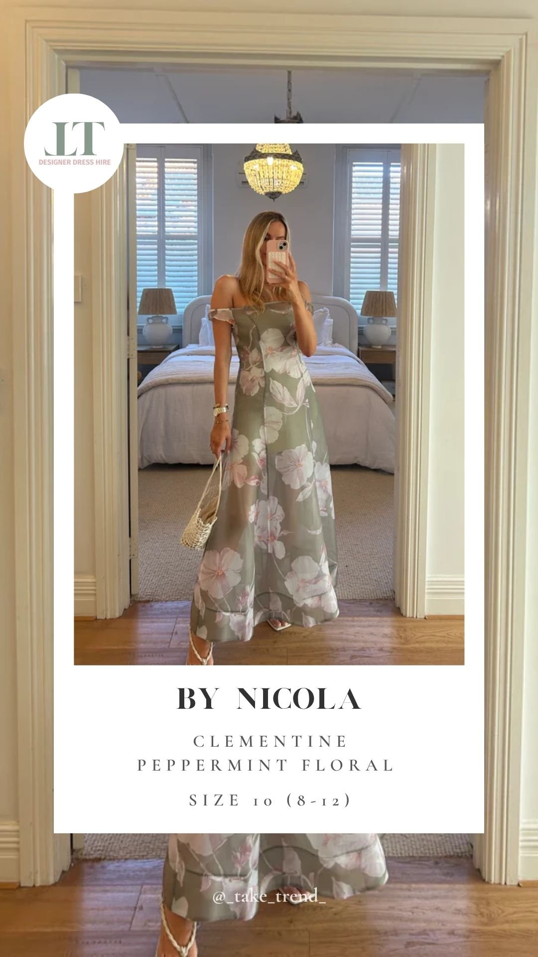 BY NICOLA — Clementine — Peppermint Floral