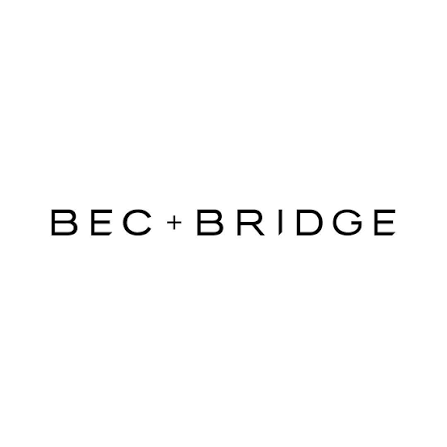 BECK + BRIDGE logo in black text on a white background.