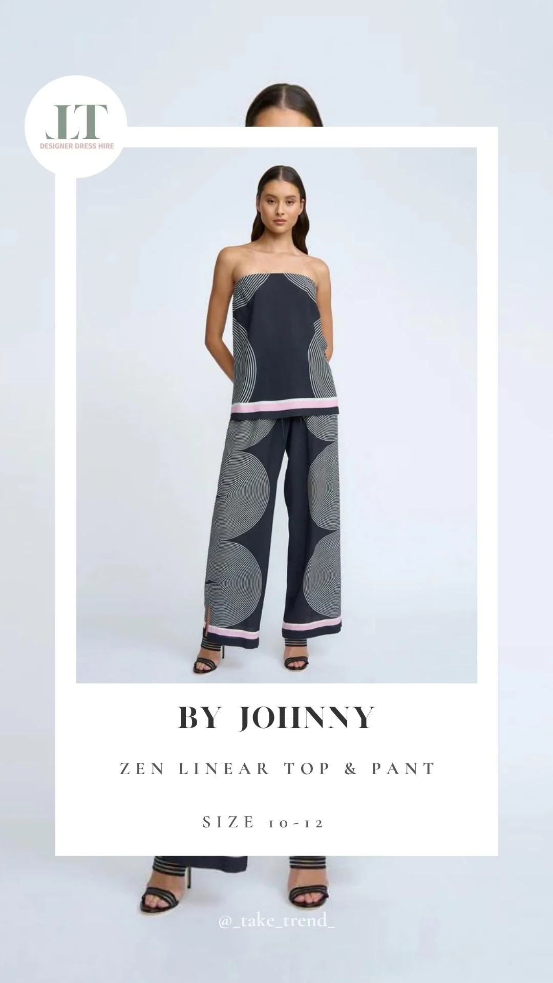 BY JOHNNY — Zen Linear Top & Pant
