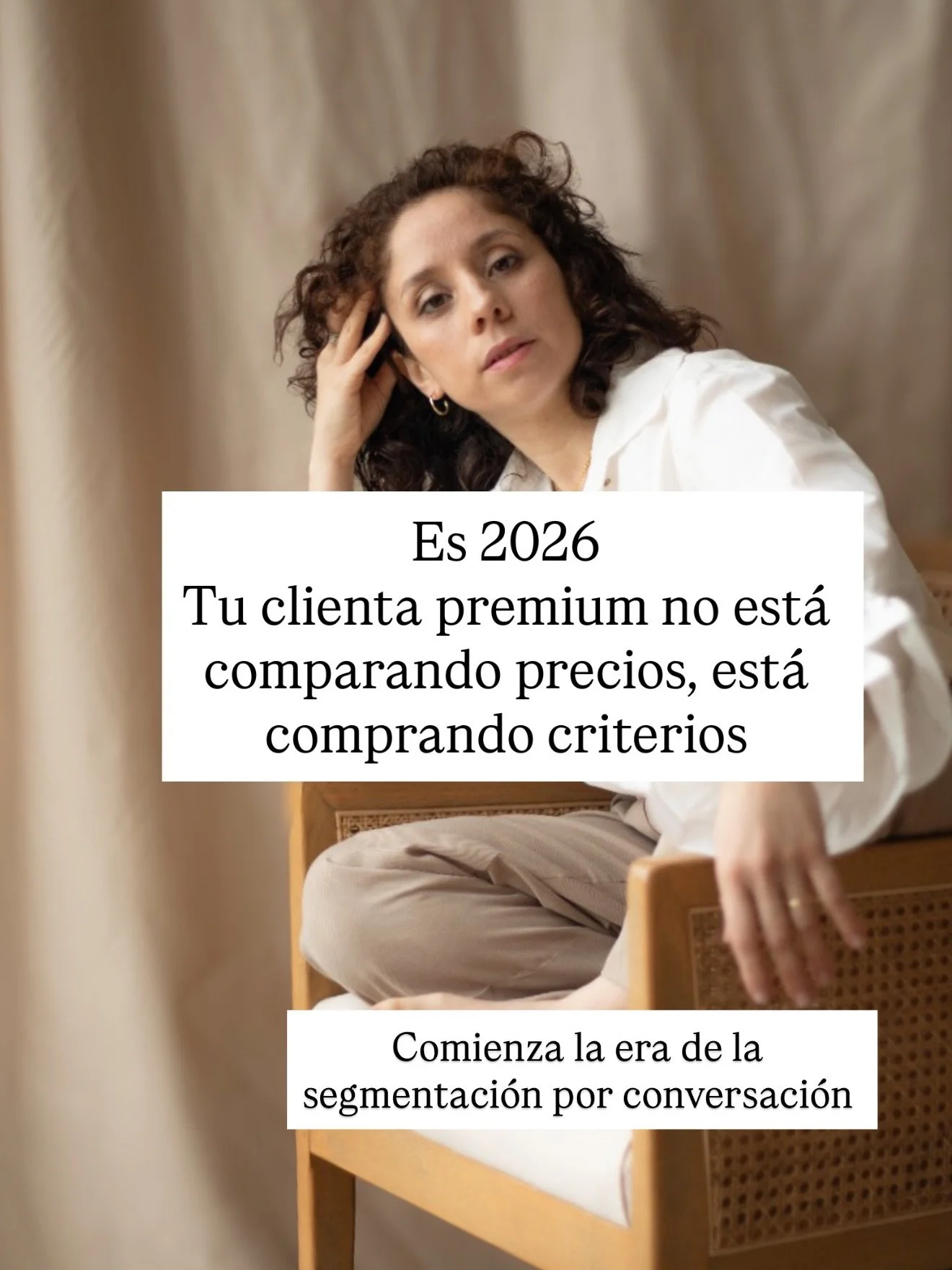 Una conversaci&oacute;n no se elige mirando qui&eacute;n te sigue. Se elige mirando qu&eacute; se discute hoy en tu mercado y en qu&eacute; punto exacto t&uacute; dices otra cosa.

Es una pregunta m&aacute;s inc&oacute;moda, porque obliga a mirar afu
