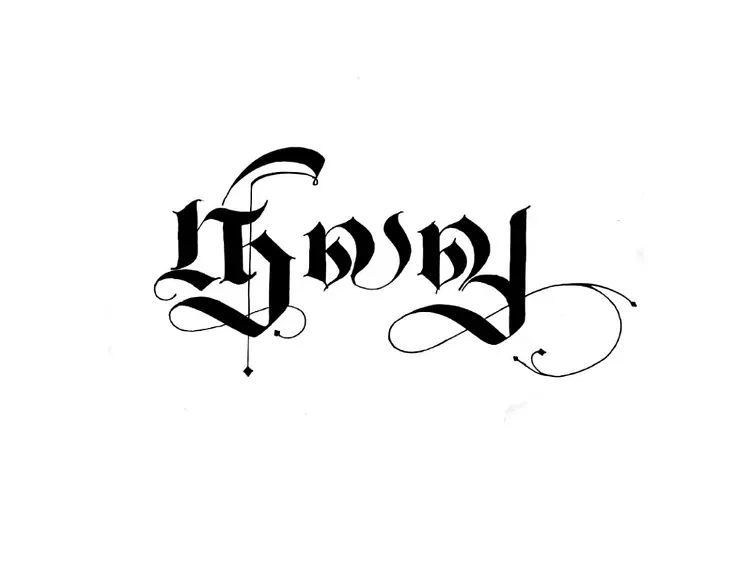 Emotion-driven Tamil calligraphy inspired by meaningful words.
