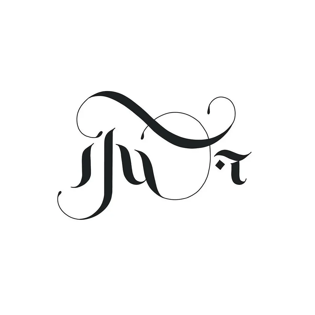 Artistic Tamil lettering exploring visual storytelling.
